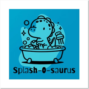 Splash-O-Saurus Posters and Art